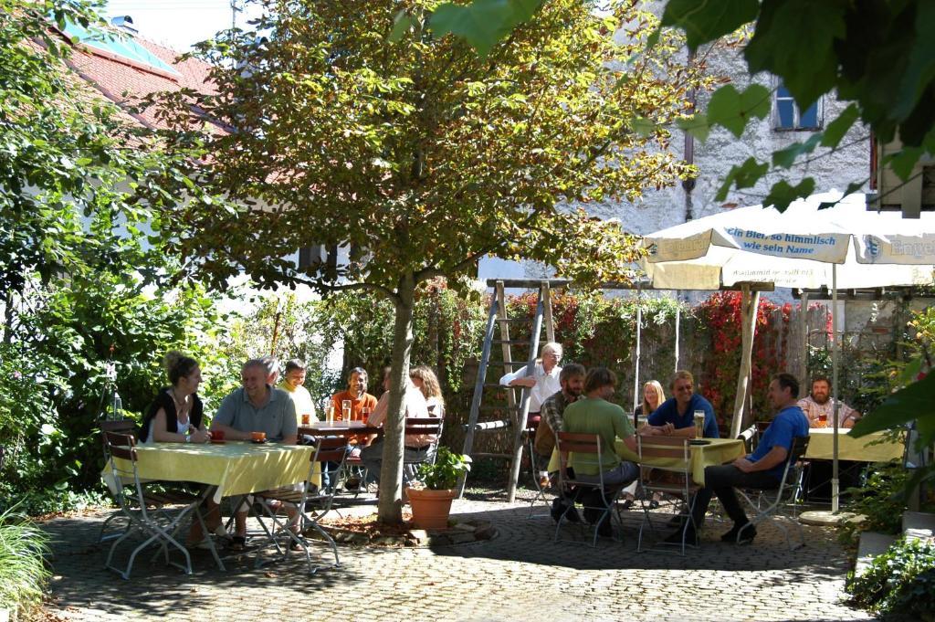 Gasthaus Zur Post Waal Exterior photo